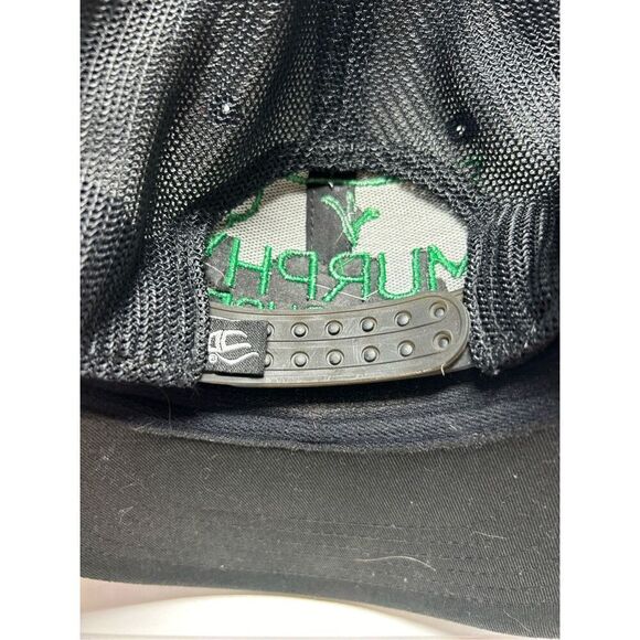 Murphy Seed Shop Iowa Outdoor Cap Black Green Mesh Trucker Snapback - Picture 4 of 4